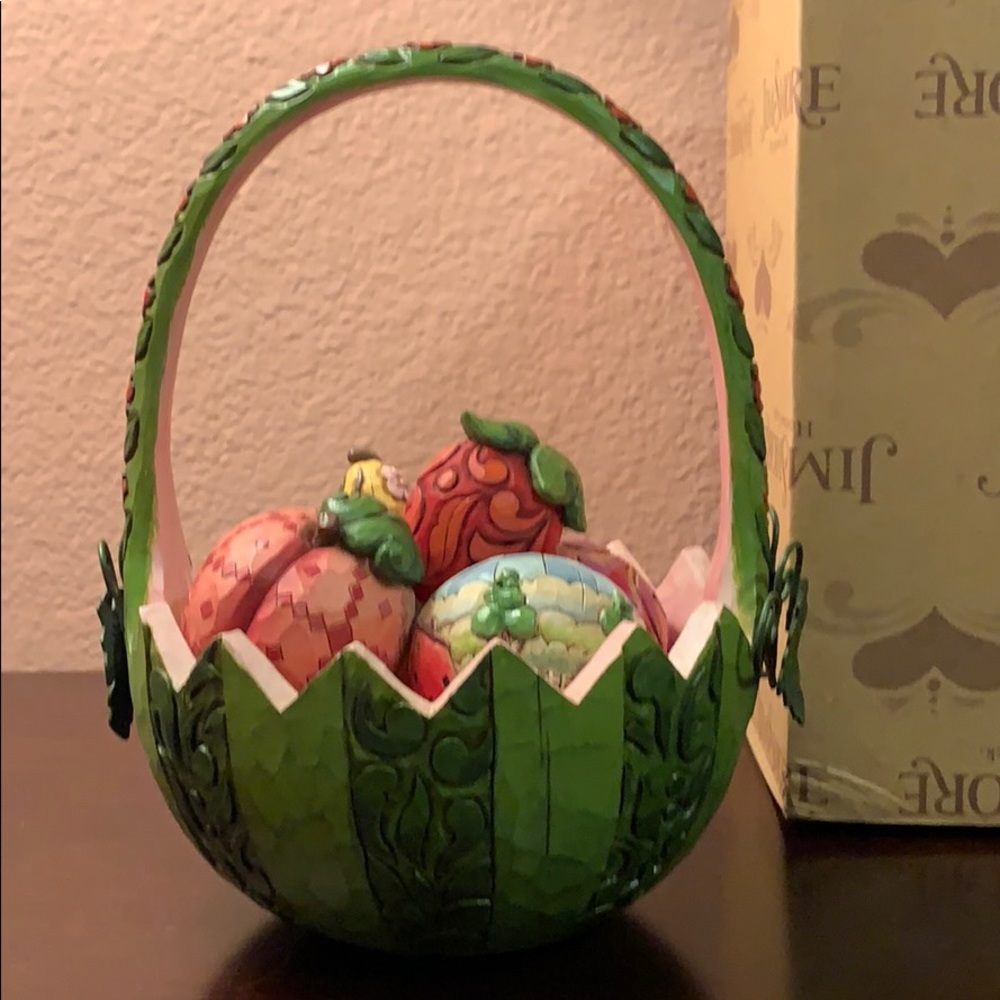 Jim Shore Taste of Summer Goodness basket